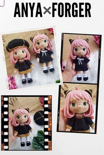 Patrones Amigurumi Anya X4!