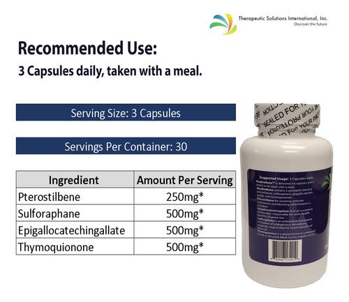 Suplemento Dietético Quadramune Immune Support Com Pterostil