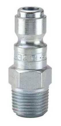 Parker 2c Coupler Plug,steel,mnpt,1/4 In. Pipe