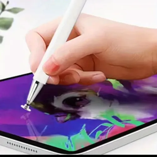Lápiz Óptico De Doble Cabeza Universal iPad iPhone Tablet