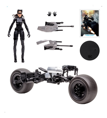 Mcfarlane Gold Label: Catwoman Y Batpod Tdk