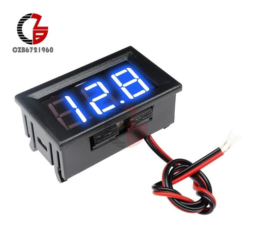 Imagen 4 de 6 de Voltaje Digital Voltimetro Universal 12v,24v,30v Carros Moto