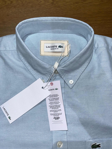 Camisa Lacoste Manga Corta