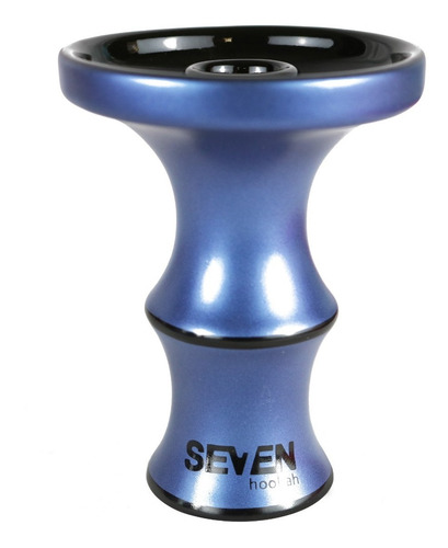 Imagem 4 de 5 de Kit Narguile Completo Médio Magic Mezzo - Azul Vaso Twist
