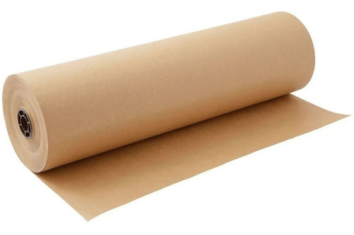  Pardo Bobina Rolo Papel Semi Kraft 80g/m² 60cm X 200 Metros