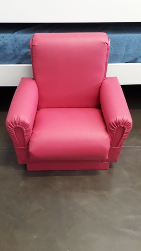 Sillón Infantil Tapizado Para Niños Ecocuero