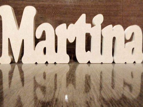Imagen 7 de 8 de Tony - Letras En Madera Para Decoración Mesa De Torta