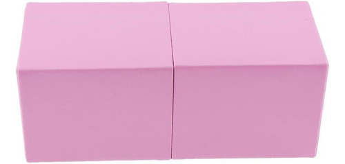 . Caja De Almacenamiento De Herramientas De Maquillaje Rosa.