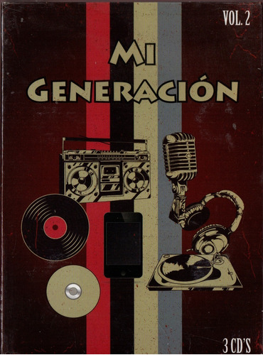 Cdx3 Mi Generacion -santiago Cruz-los De Adentro-ana Y Jaime