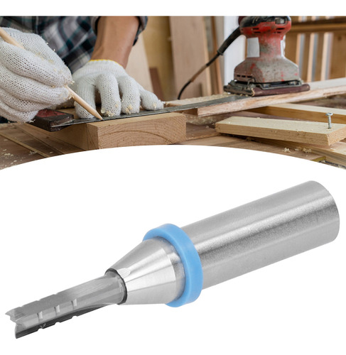 Cortador Broca Router Cnc Fresa 6mm 3 Flautas Para Metal