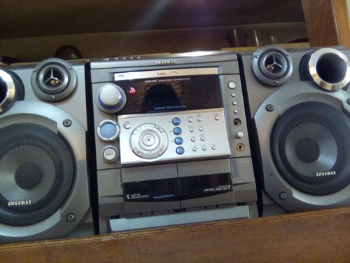 Mini Componente Audio Sistem Max Zs 230  3 Disc 60w