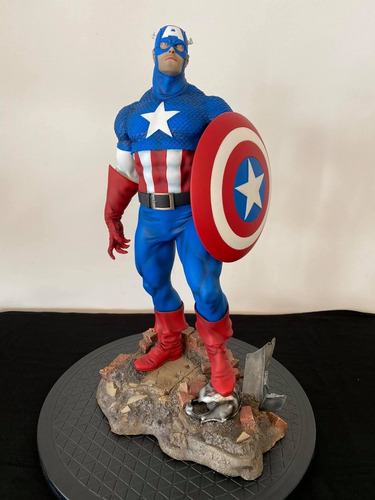 Sideshow Captain America Premium Format Modded Thiago Provin
