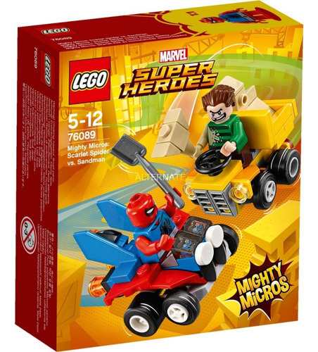 Lego 76089 Super Heroes Scarlet Spider Vs Sandman Mundomania