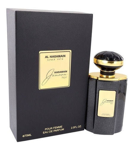 Perfume Al Haramain Junoon Noir Feminino 75ml Edp - Original