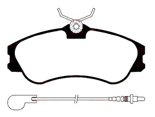 Pastillas Freno Peugeot Partner/citroen Berlingo Premium