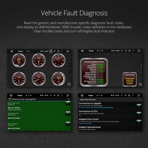 Imagen 3 de 5 de Escaner Diagnostico P Estereo Eonon Bluetooth Obd-ii V0056