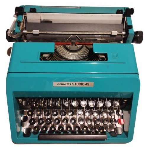 Máquina De Escribir Olivetti Studio 45