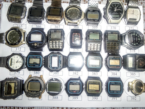 Lote 2 Sucatas Casio E Outros- Máquina Do Tempo