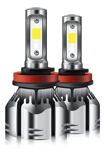 Kit Turbo R11 Led H1 H3 H4 H7 H11 H13 9005 9006 880 12000lm