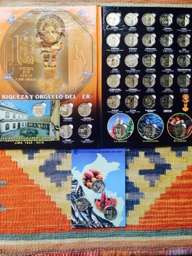 Monedas Peruanas De Colección 2022 (1 Album + Blister De 3)