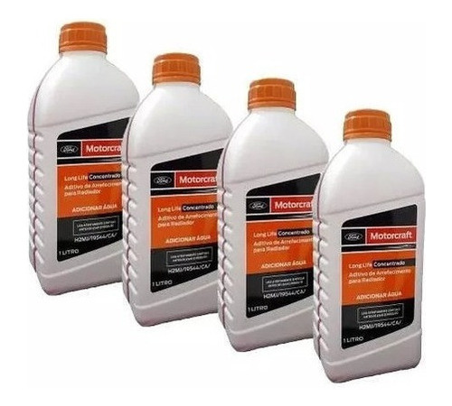 4 Litros Aditivo Radiador Ford Motorcraft Concentrado