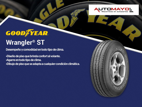 Pack 2 Llantas 225/75r16 104s Goodyear Wrangler St