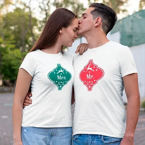 Playeras con diseño navideño sale