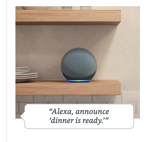 Alexa Echo Dot 4 Amazon - Hub De Smart Home Principal Grande