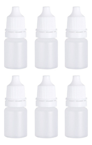 Frascos Goteros Exprimibles De Plástico Vacíos Blancos De 5