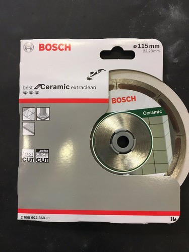 Disco Diamantado 115mm  Especial Ceramica/azulejo Bosch