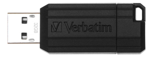 Pendrive Verbatim Store 'n' Go Pinstripe 32GB 2.0 negro