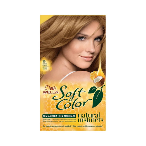 Kit 2 Un. Soft Color Wella 80 Louro Claro