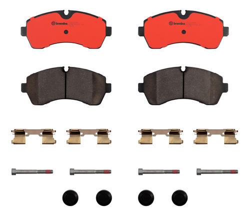 Balatas Delanteras Cerámica Brembo Vw Crafter Van 2010 