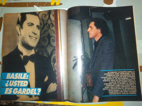 Revista La Semana Basile Racing Campeon 22 5 1988 N603 (Usado)