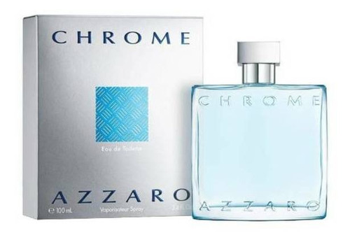Perfume Azzaro Chrome Eau De Toilette  Francia 100ml