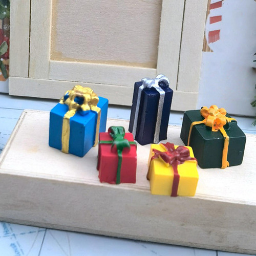 Casa De Muñecas Caja De Regalo Adorno Juego De Imaginación