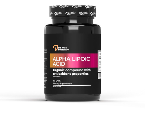 Suplemento en cápsula Dr Jack Nutrition  Alpha Lipoic Acid acido alfa lipoico