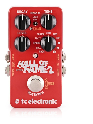 Tc Electronic Hall Of Fame 2 Pedal Reverb