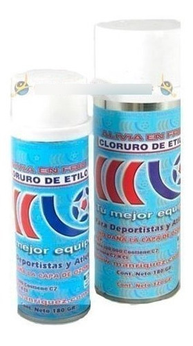 Cloruro De Etilo En Spray 320gr