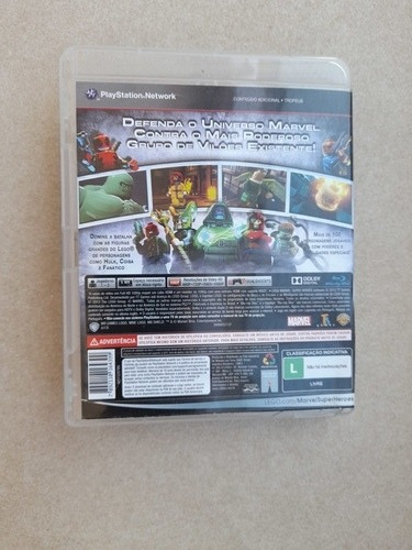 Lego Marvel Super Heroes Ps3 Mídia Física (Usado)