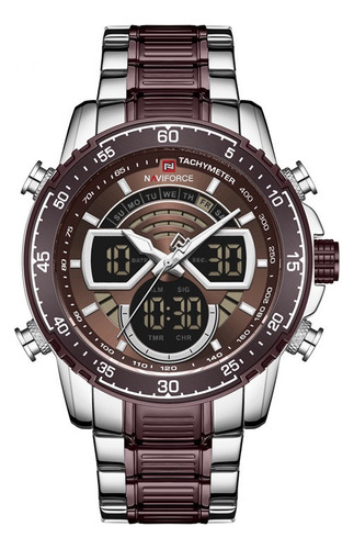 Reloj Naviforce Para Caballero Elegante Exclusivo Modelo