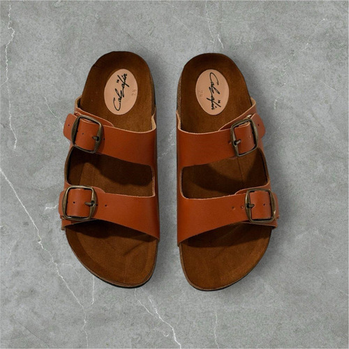 Sandalia Estilo Birken De Doble Correa