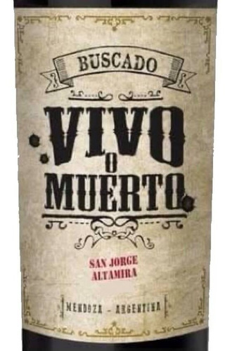 Vino San Jorge Blend Caja X 6 - Buscado Vivo O Muerto