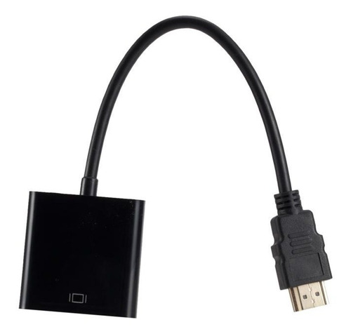 Adaptador Hdmi Macho A Vga Hembra Convertidor Video 1080p Pc