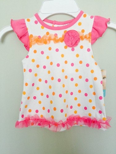 Polo C/ Short Nuevo Importado Usa Baby Essentials 9 Meses