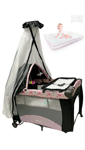 Cuna Corral Para Bebe O Cuna Corral Sally Ebaby Y Colchon