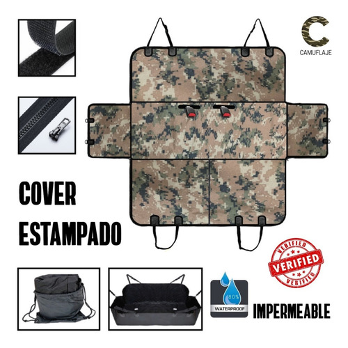 Protector Sillas Para Carro Mascotas Con Alas Para Puertas