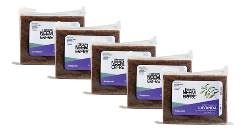 Jabon De Lavanda Corporal Y Facial Paq De 5