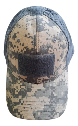 Jockey Gorra Militar Camuflaje Para El Sol Caza Pesca Malla.