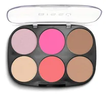 Comprar Base de maquillaje en polvo Bissú Rostro Paleta De Iluminador, Rubor Y Bronceador tono 04 la chida - 24mL 24g